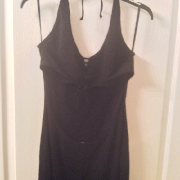 BEBE SEXY LOW CUT BACK OUT PARTY EVENING DRESS - Picture 5 of 6